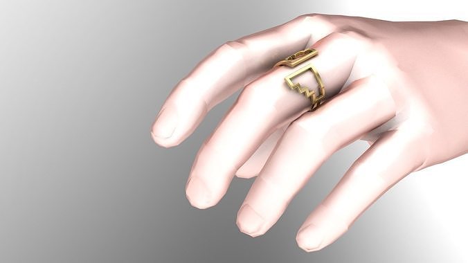 qashqaei ring Free 3D print model