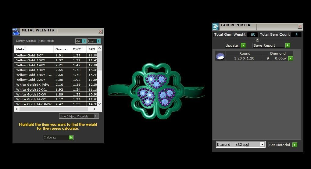 Solitaire Wedding Engagement Adjustable  Heart Ring 3D print model_3