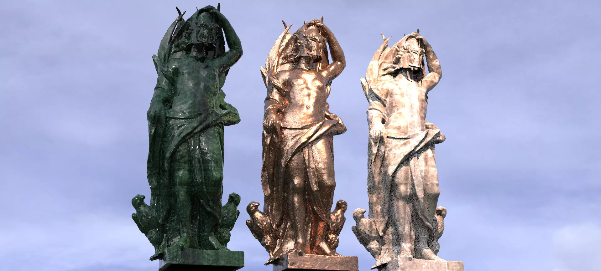 Ancient Eagle Priestess 3 3D model_0