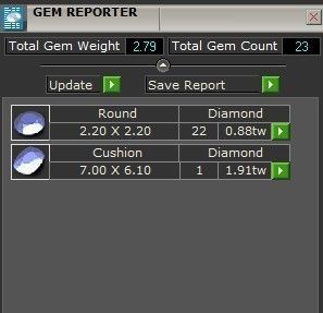 Floral ring 2055 3D print model 3D print model_8