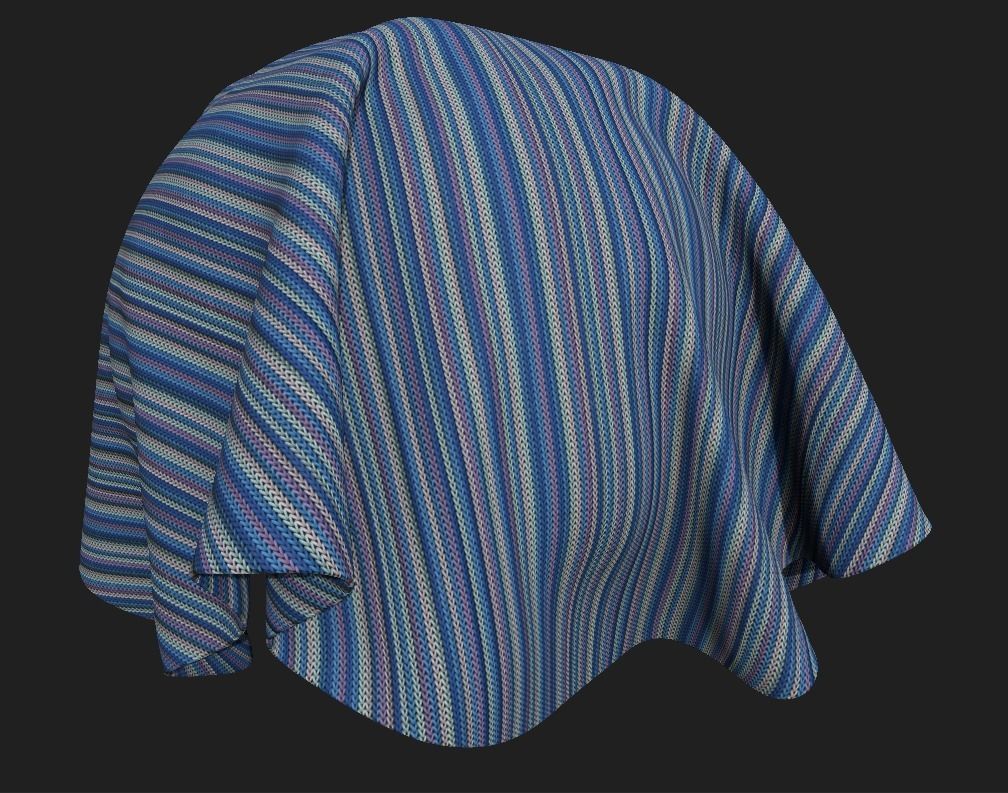 28 Tileable Fabric Texture Set Pack 3D model_14