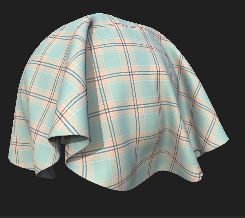 28 Tileable Fabric Texture Set Pack 3D model_9