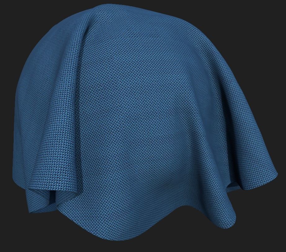 28 Tileable Fabric Texture Set Pack 3D model_28