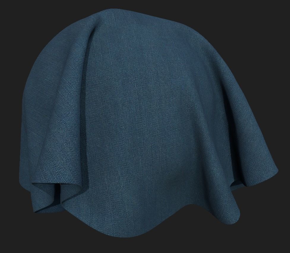 28 Tileable Fabric Texture Set Pack 3D model_29