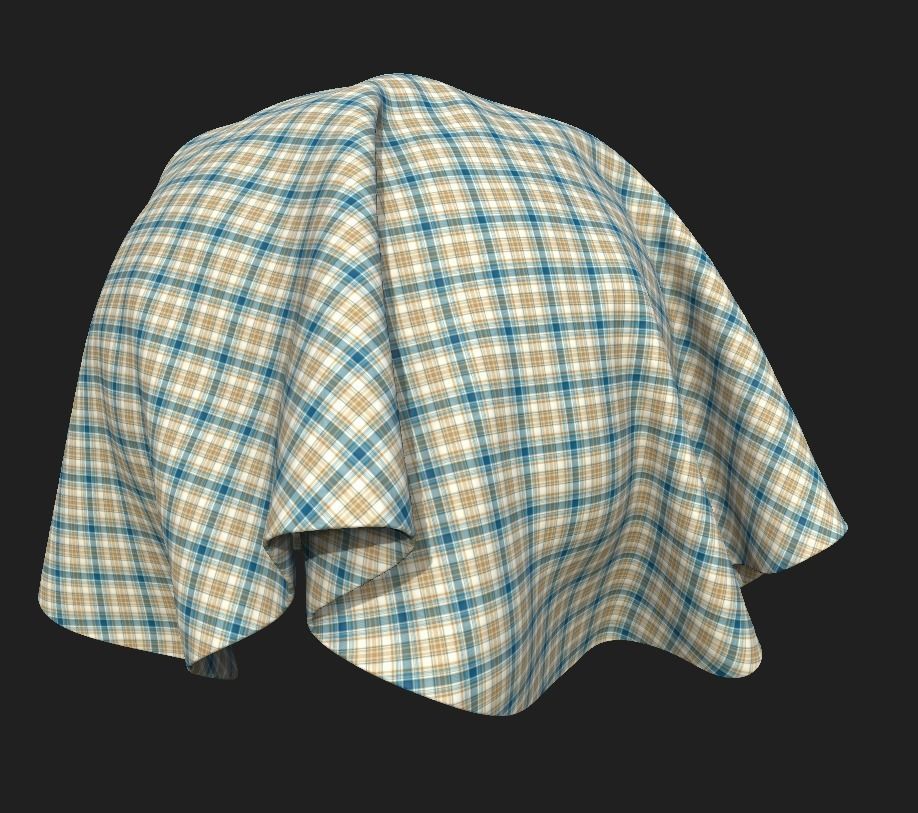 28 Tileable Fabric Texture Set Pack 3D model_8