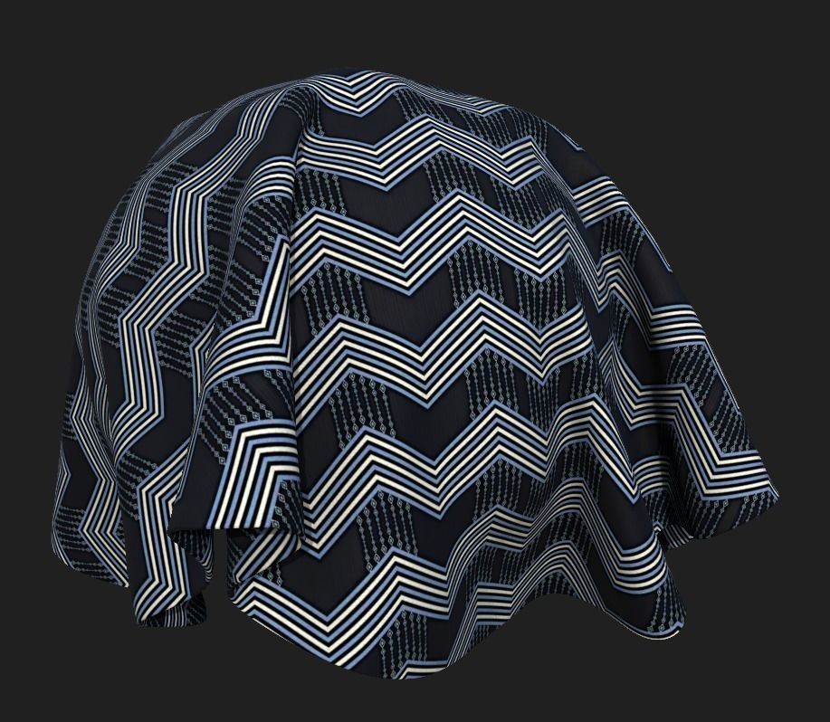 28 Tileable Fabric Texture Set Pack 3D model_18