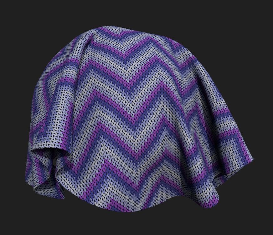 28 Tileable Fabric Texture Set Pack 3D model_17