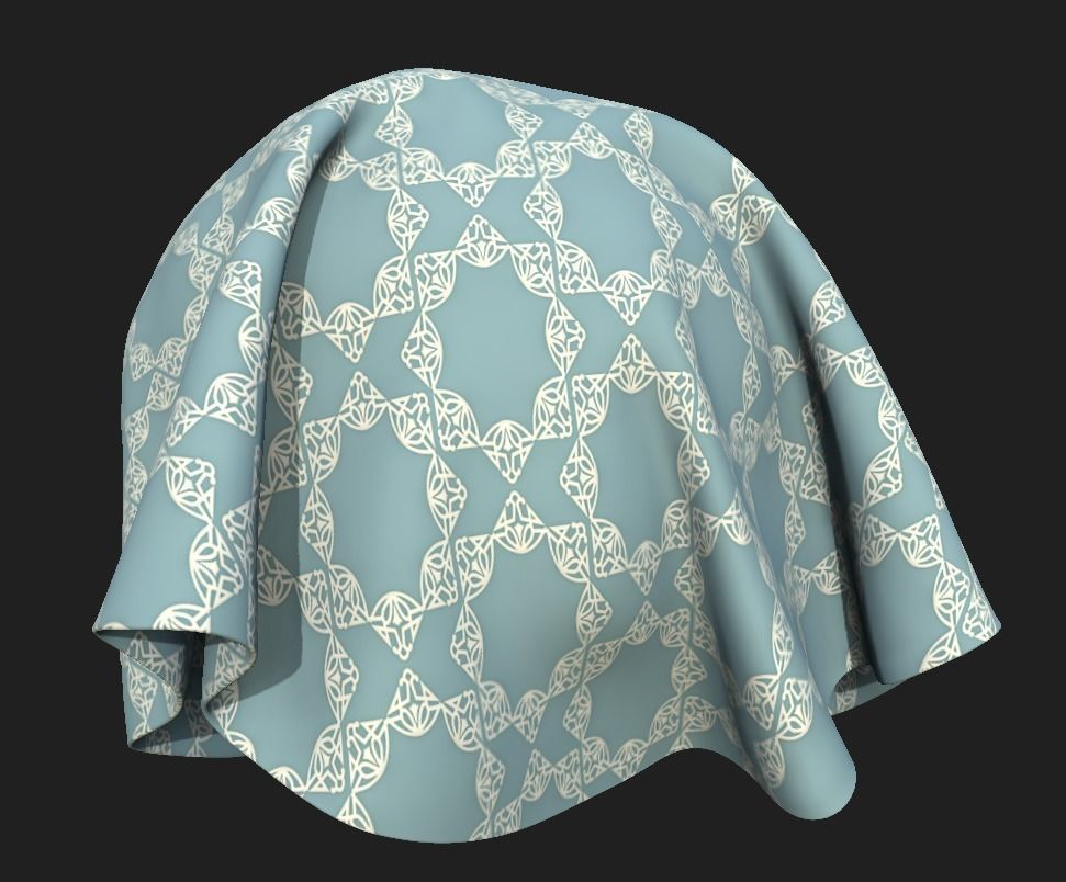 28 Tileable Fabric Texture Set Pack 3D model_21