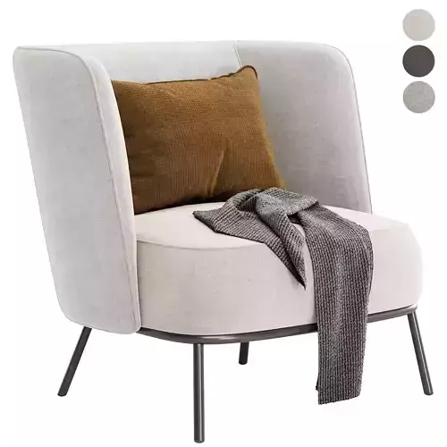 Offecct SHIFT HIGH High-back fabric armchair