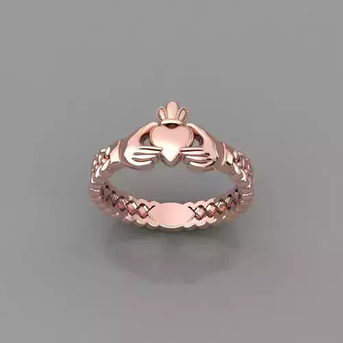 Heart Ring 3d Model and Render 
