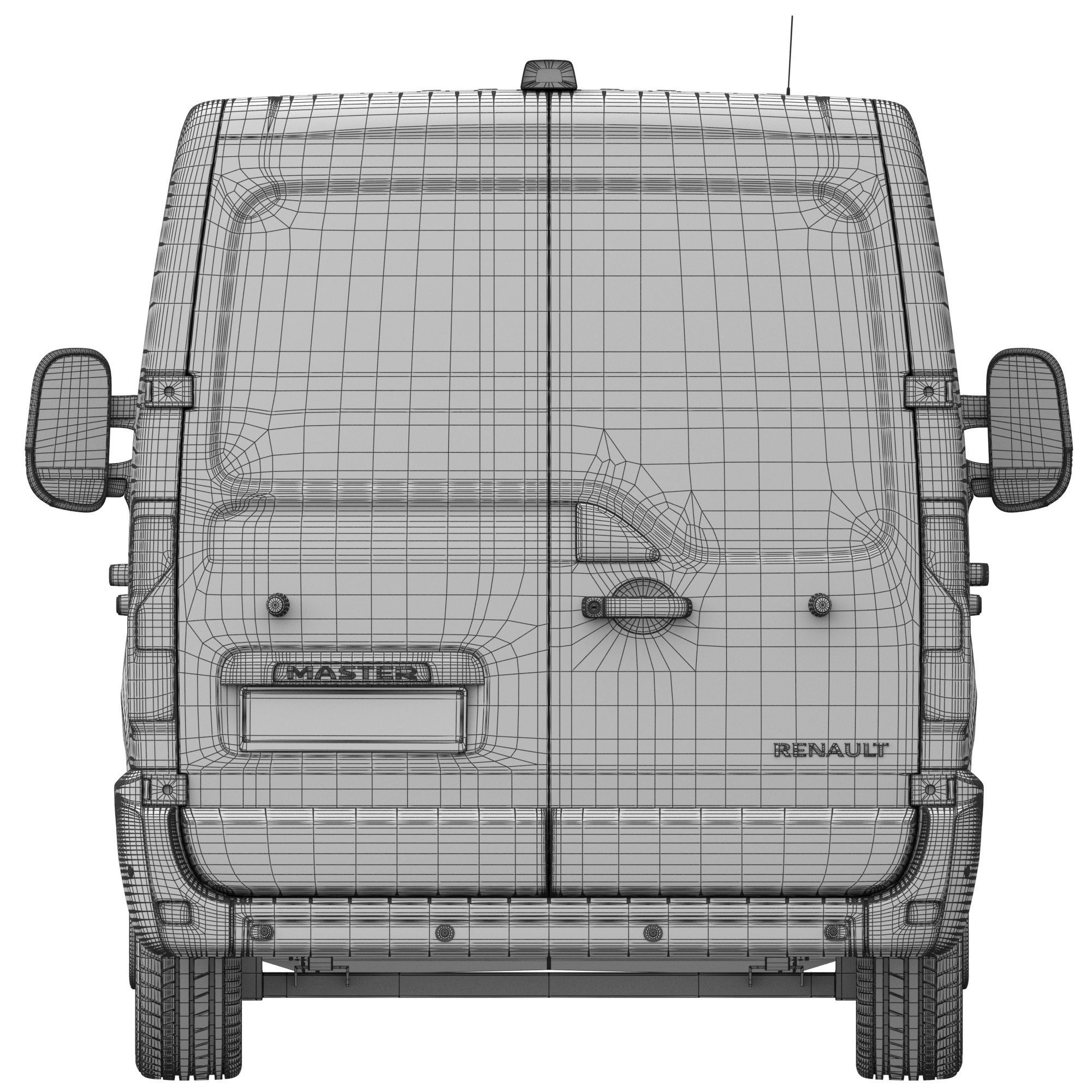 Renault Master 2020 PanelVan L1H1 3D model_17