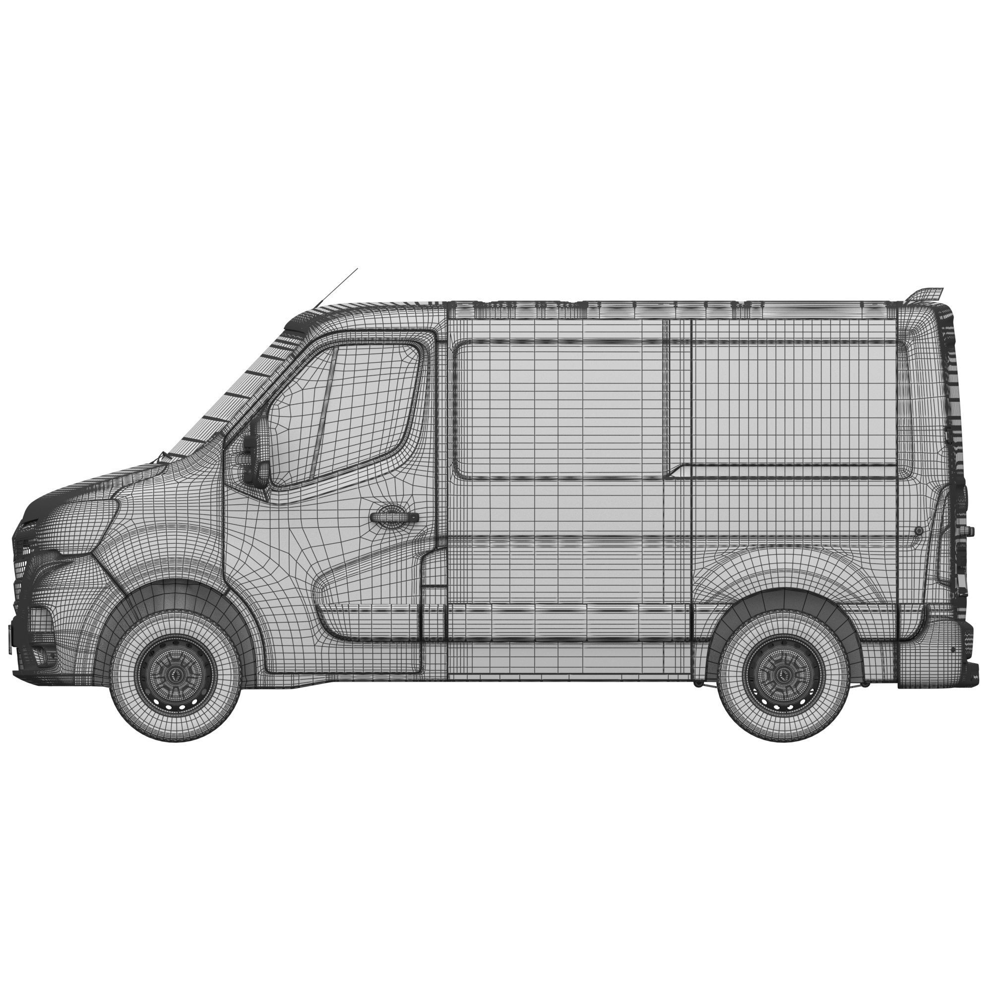 Renault Master 2020 PanelVan L1H1 3D model_19