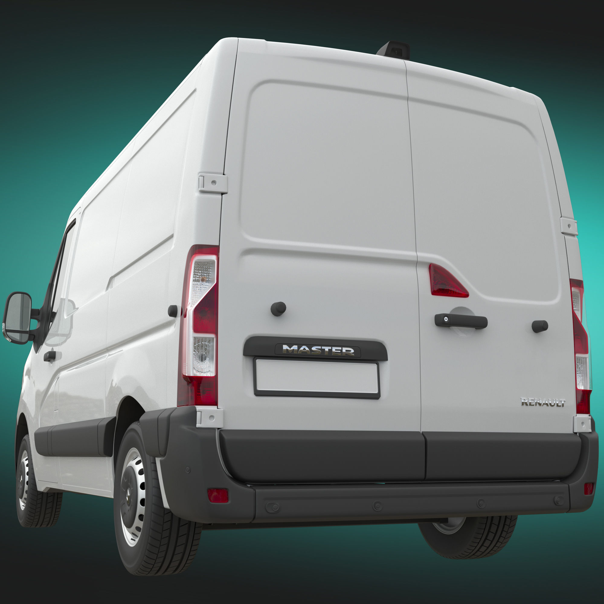 Renault Master 2020 PanelVan L1H1 3D model_3