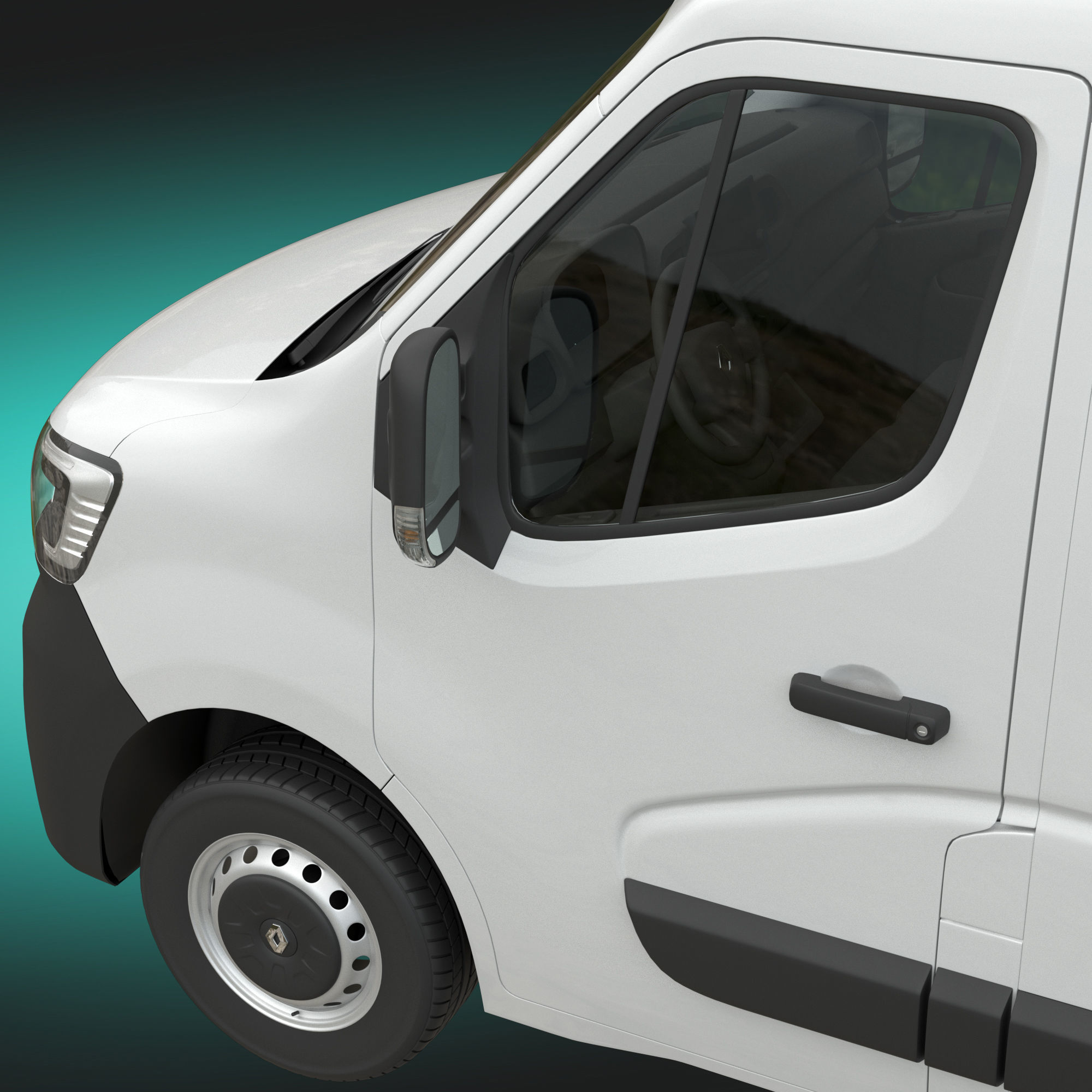 Renault Master 2020 PanelVan L1H1 3D model_6
