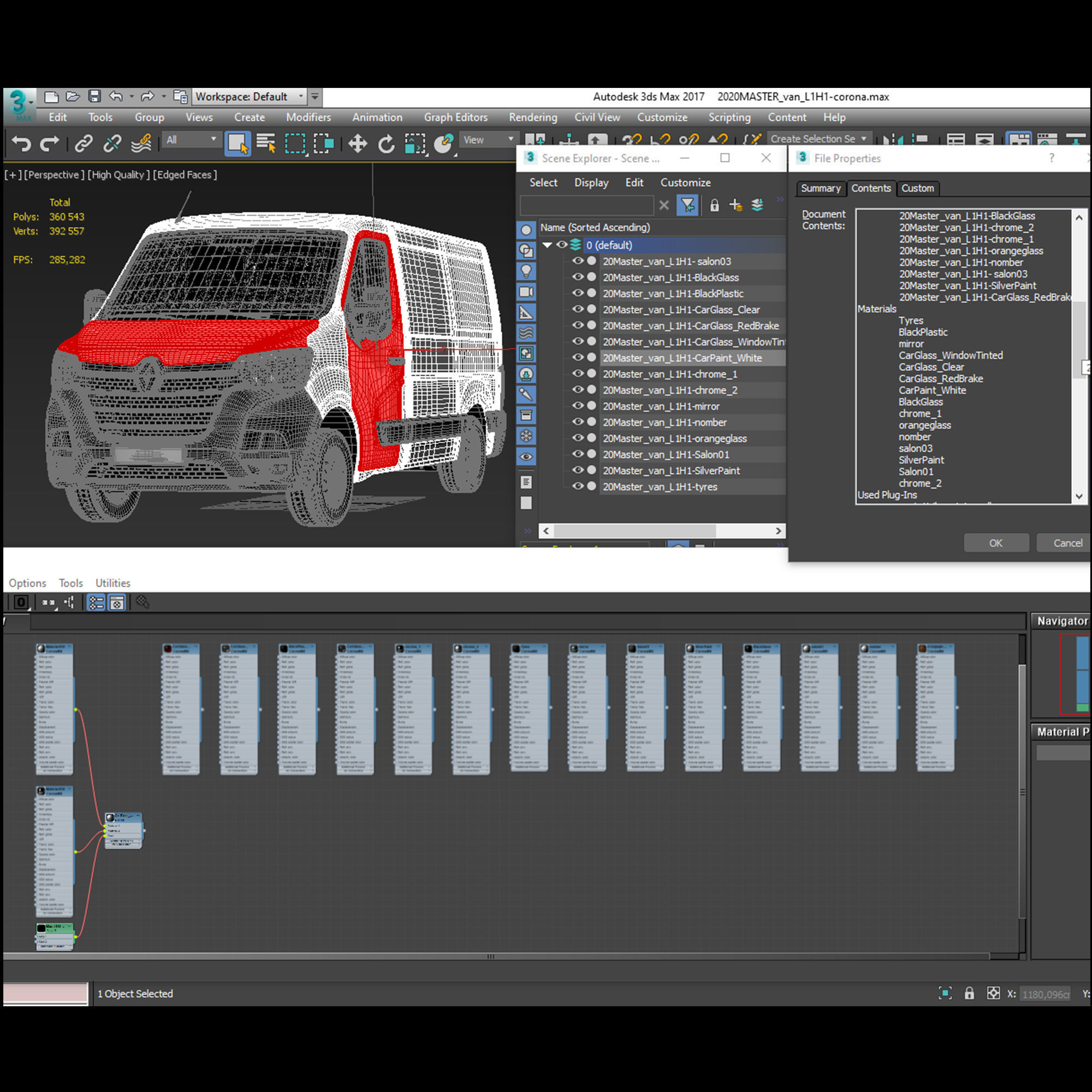 Renault Master 2020 PanelVan L1H1 3D model_21