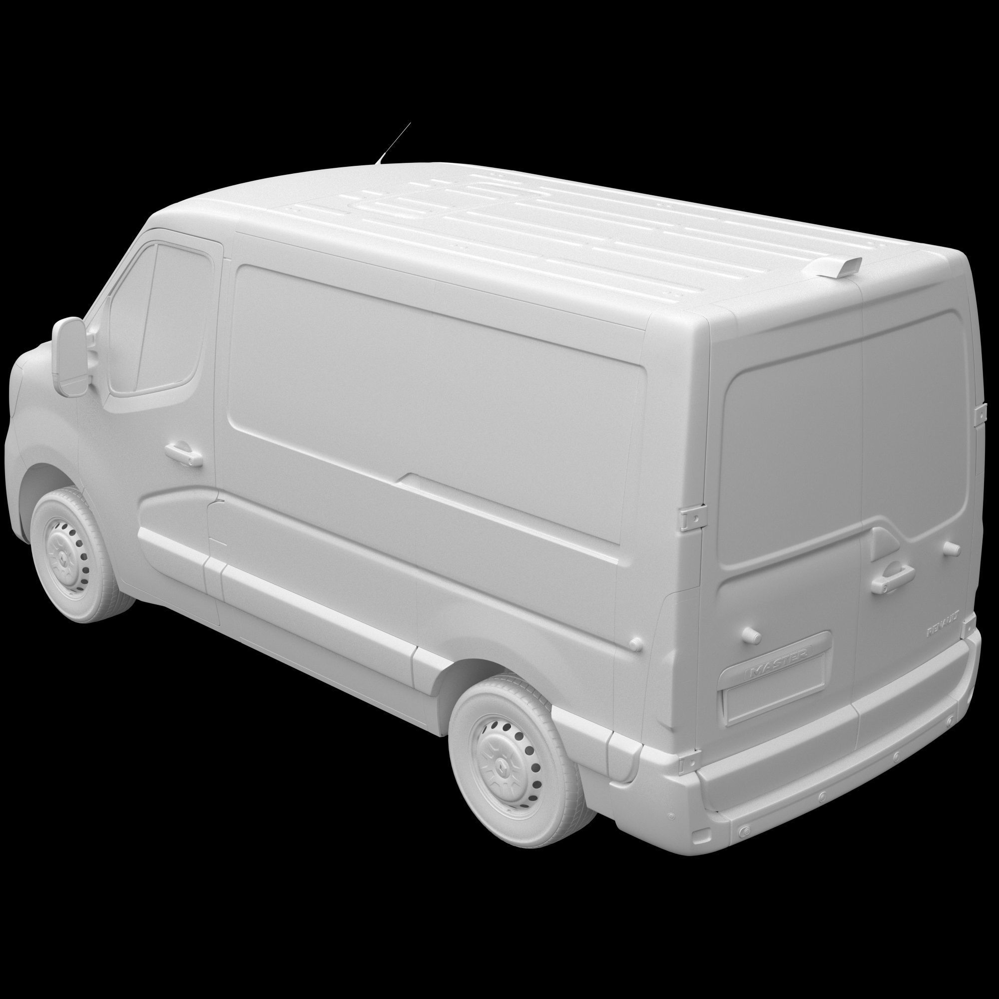 Renault Master 2020 PanelVan L1H1 3D model_13