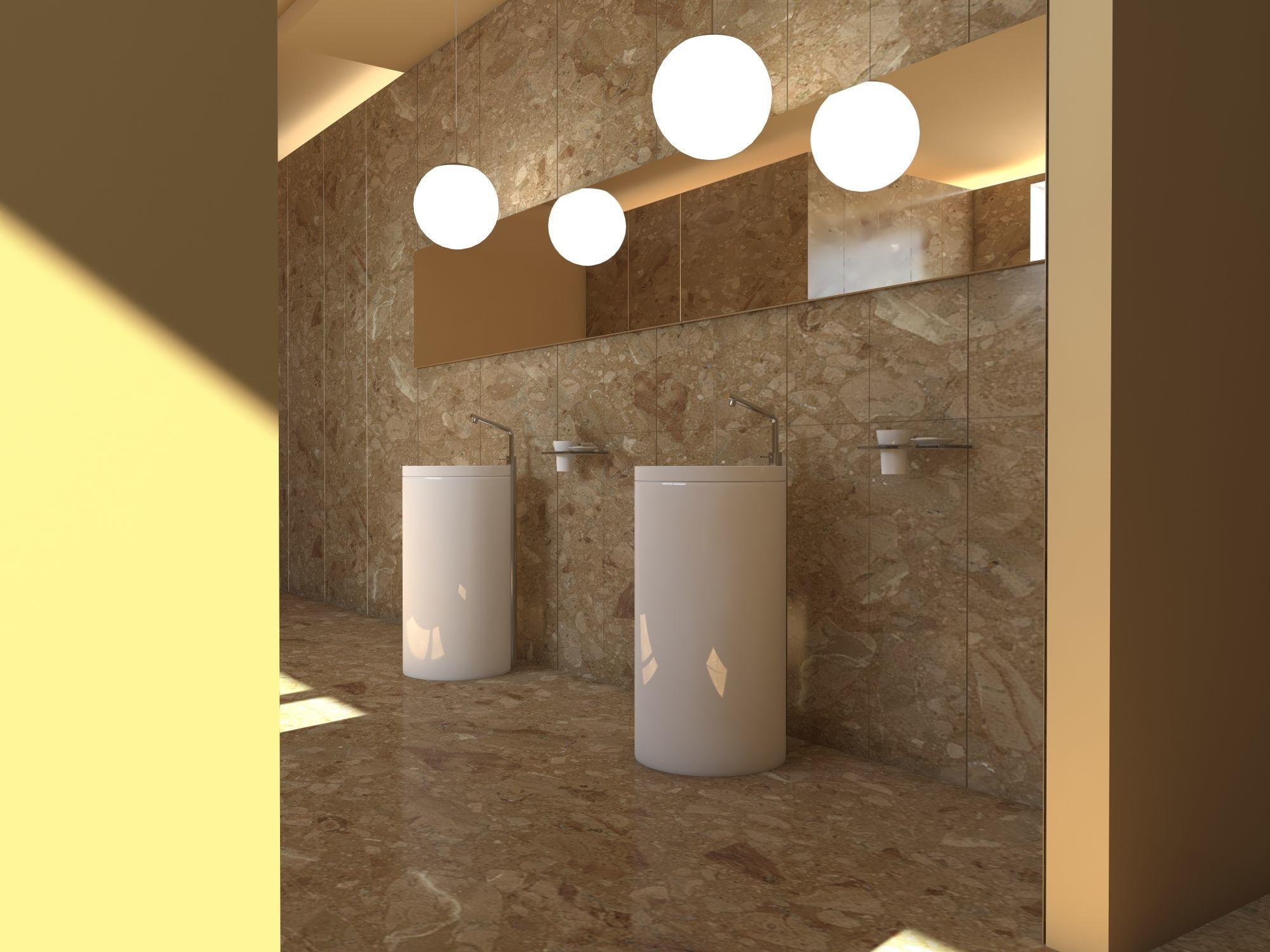 Bathroom 15 3D model_3