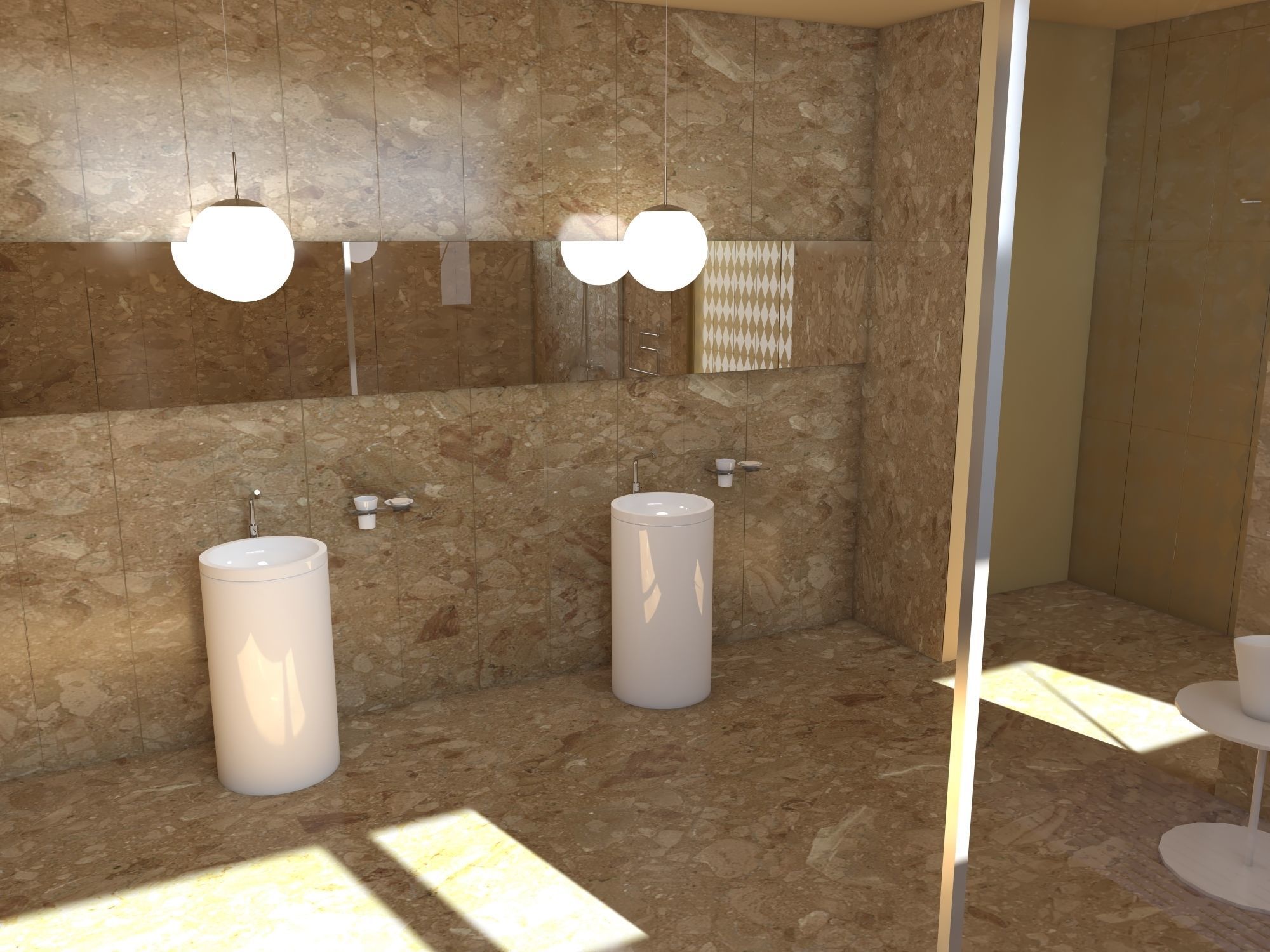 Bathroom 15 3D model_1