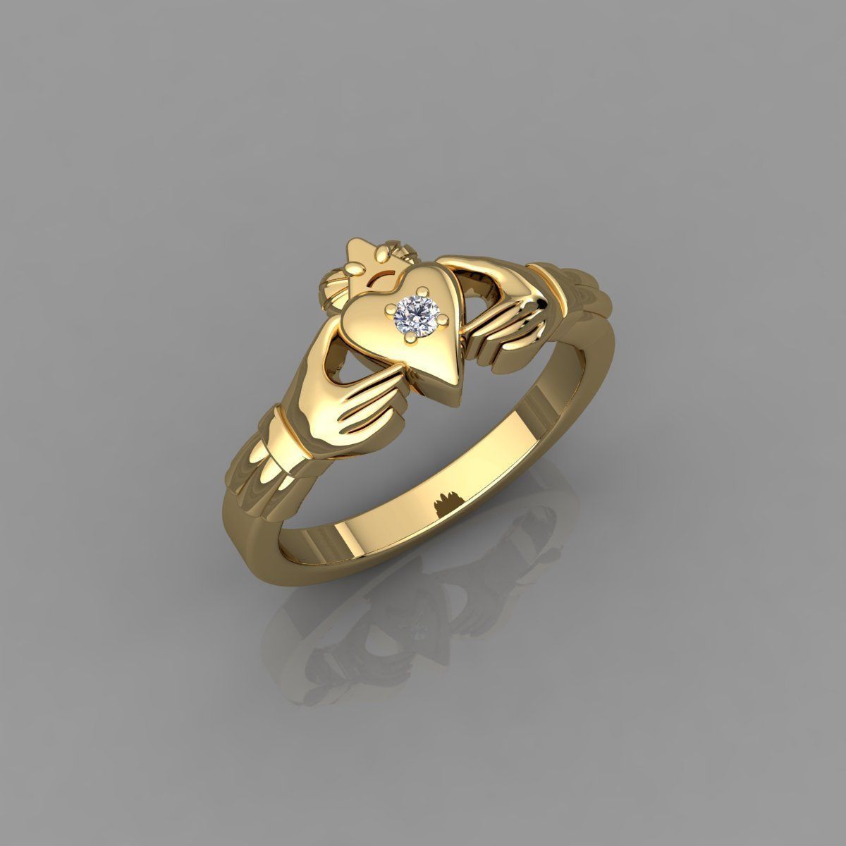 Heart Ring Collection 3d Model and Render Detail _2