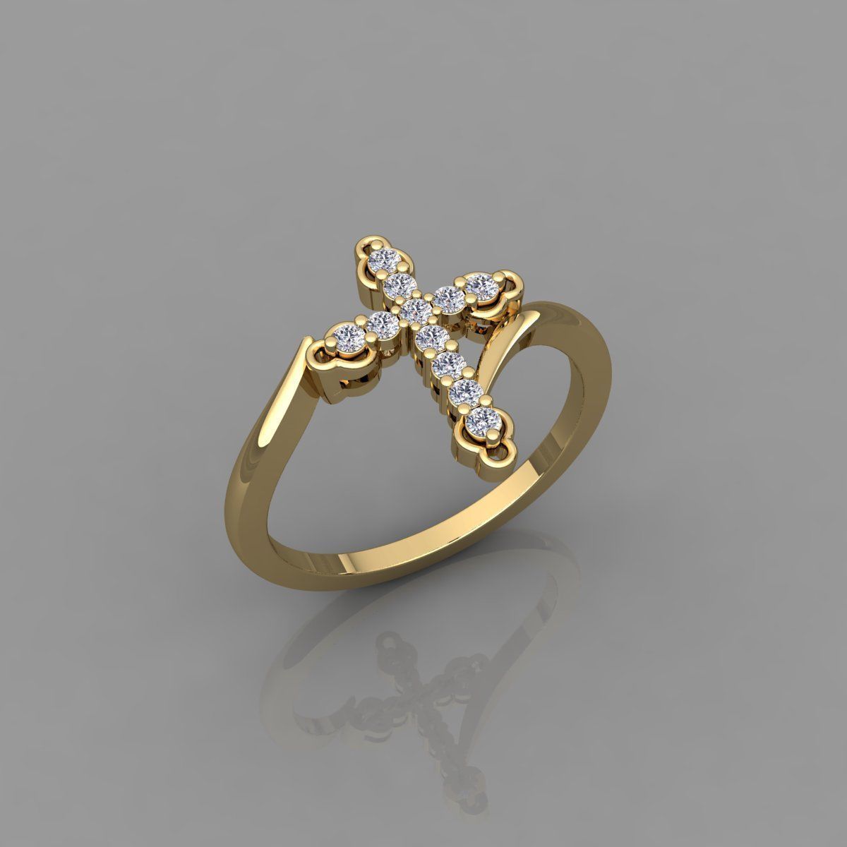Heart Ring Collection 3d Model and Render Detail _50