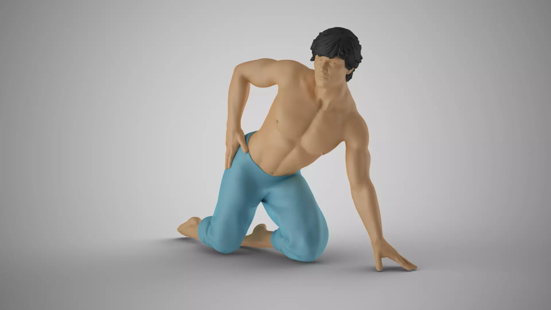 Male Beauty 3D print model