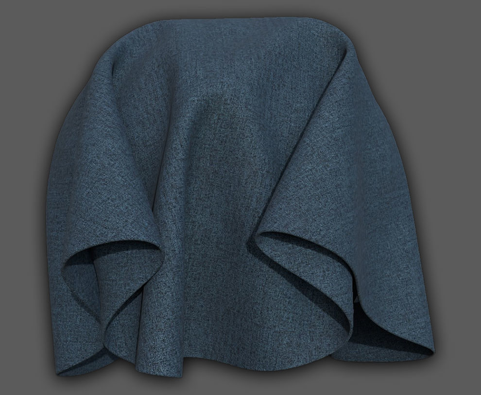 10 Fabric Textures Seamless and Tileable Vol 1 Low-poly 3D model_4