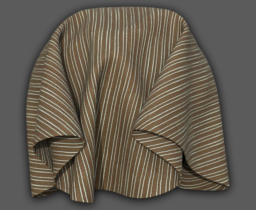 10 Fabric Textures Seamless and Tileable Vol 1 Low-poly 3D model_10