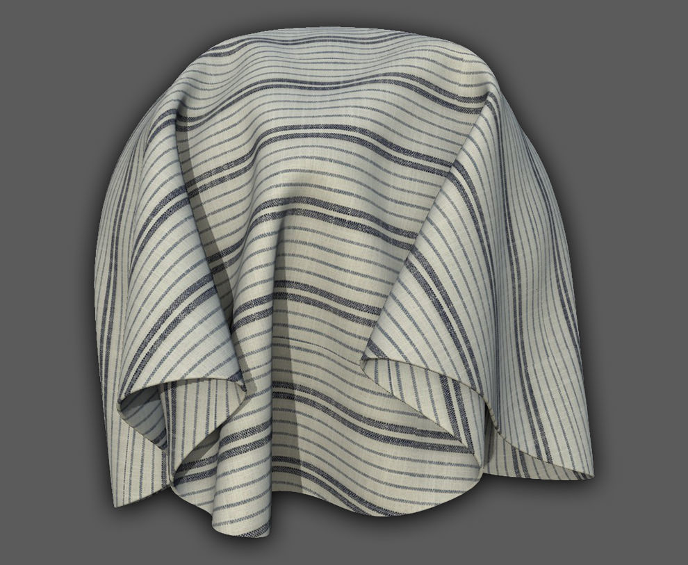 10 Fabric Textures Seamless and Tileable Vol 1 Low-poly 3D model_8