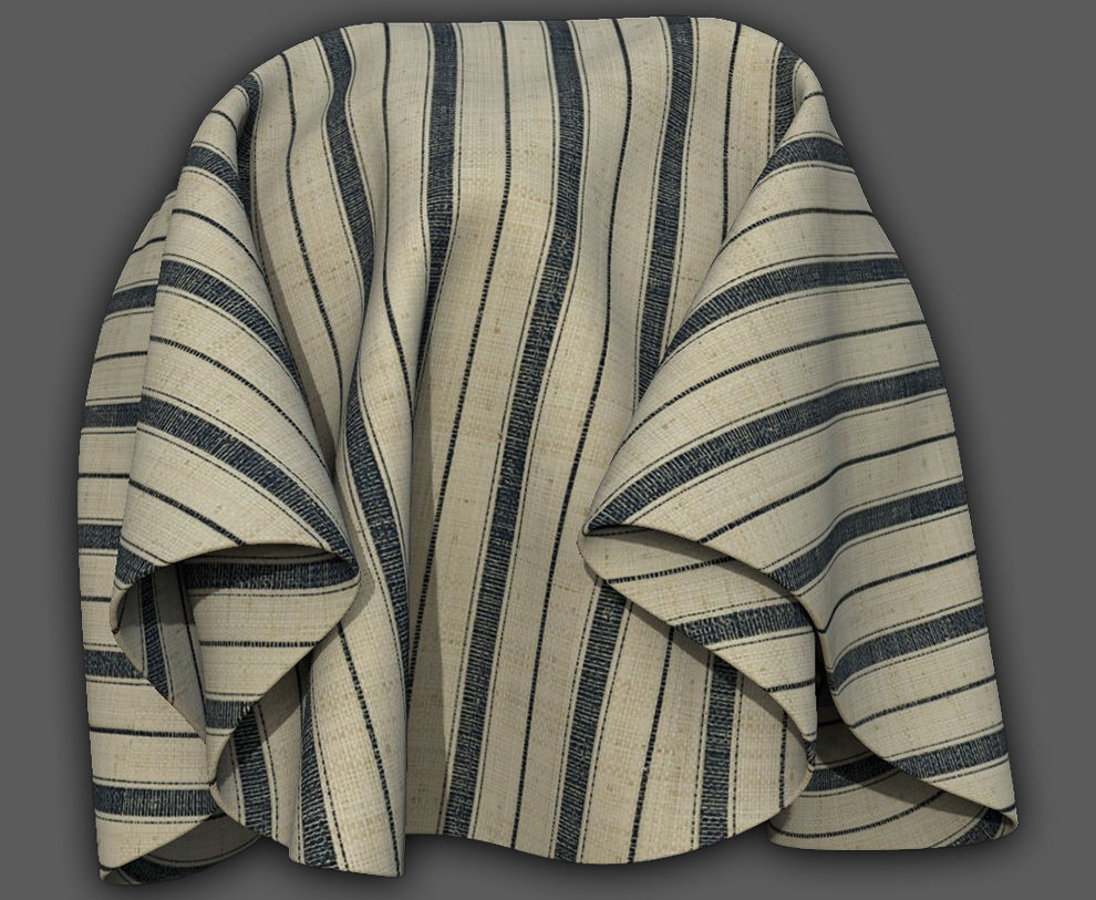 10 Fabric Textures Seamless and Tileable Vol 1 Low-poly 3D model_9