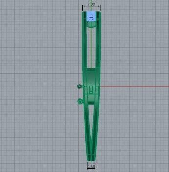 Fashion Bracelet 2076 3D print model 3D print model_7