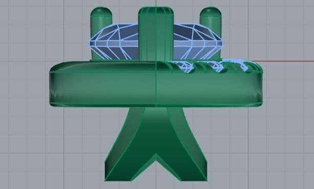 Heart Textured Pendant 2078 3D print model  3D print model_7