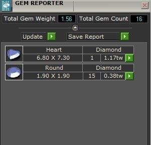 Heart Textured Pendant 2078 3D print model  3D print model_8