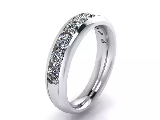 Round Fashion ring 2079 3D print model 