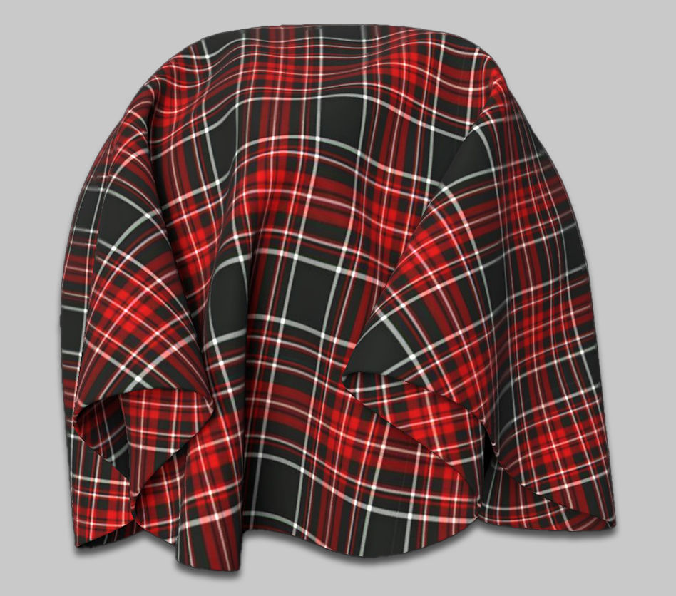 10 Fabric Textures Seamless and Tileable Vol 2 Low-poly 3D model_6