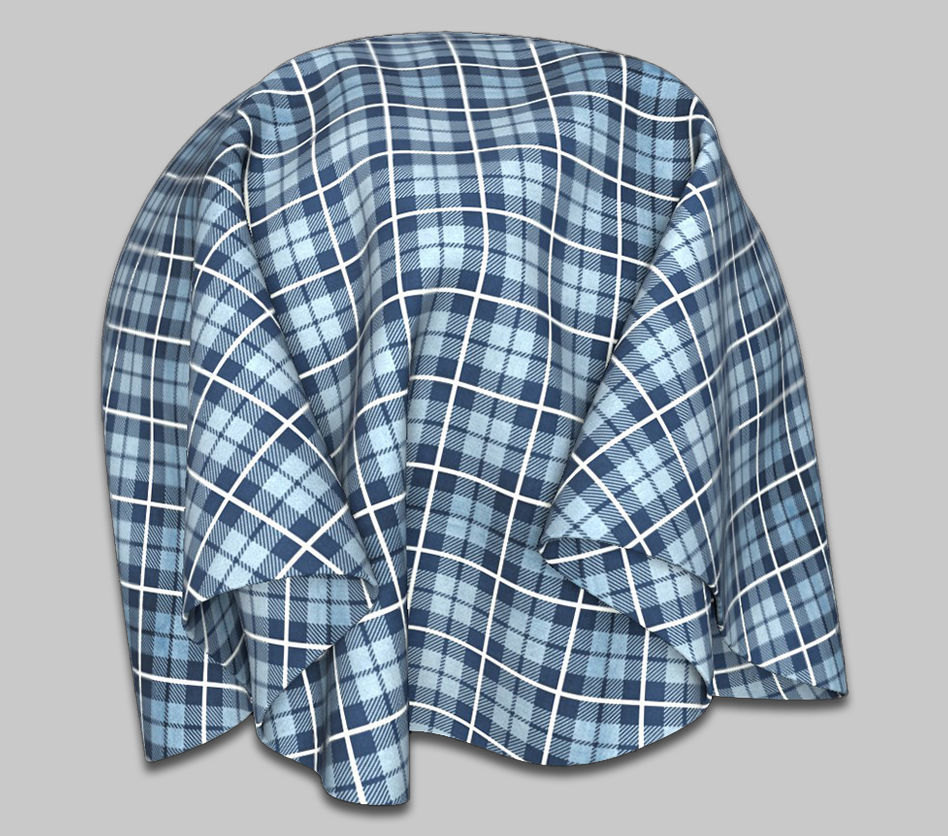 10 Fabric Textures Seamless and Tileable Vol 2 Low-poly 3D model_7