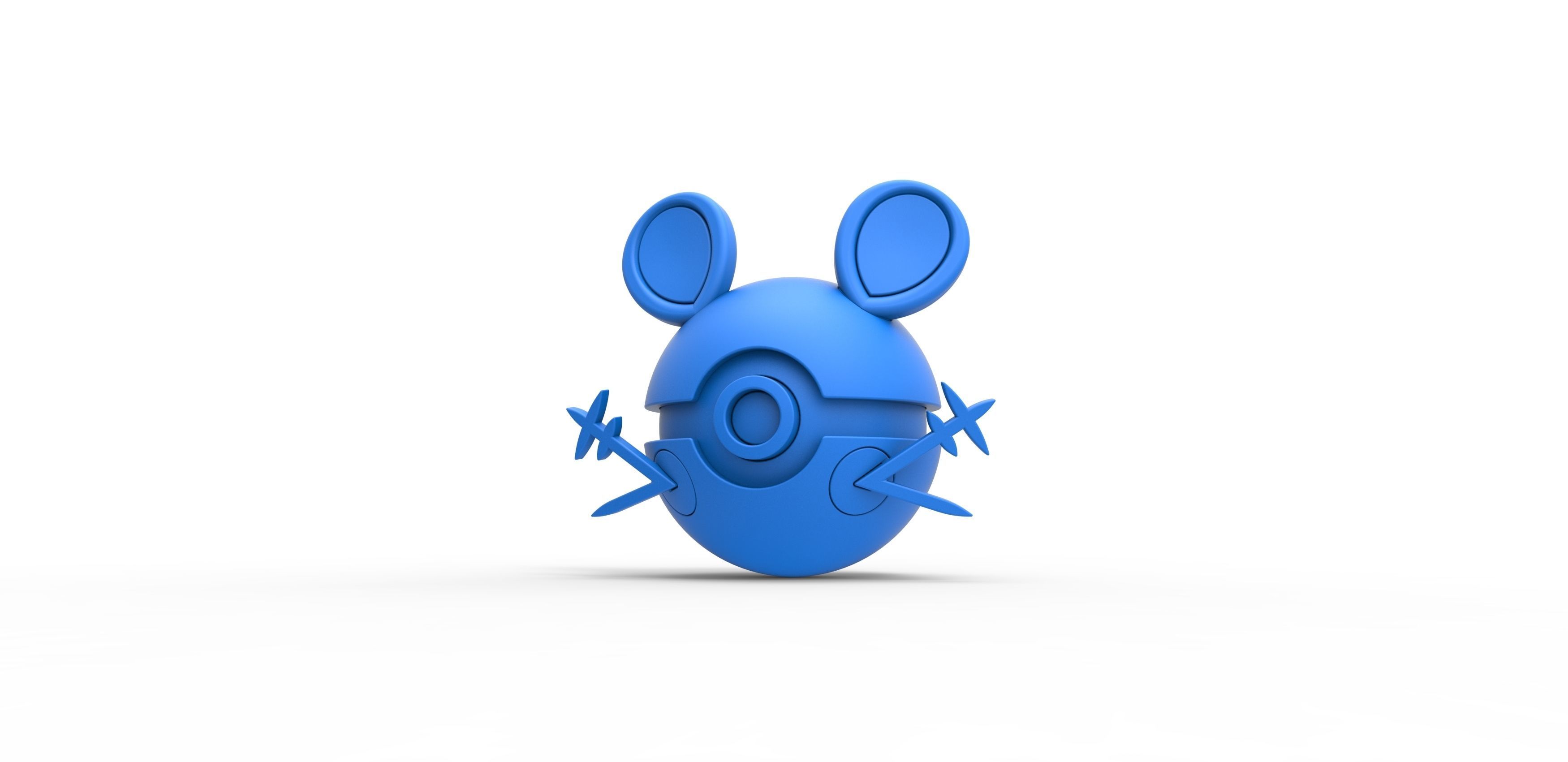 Dedenne orb 3D print model_10