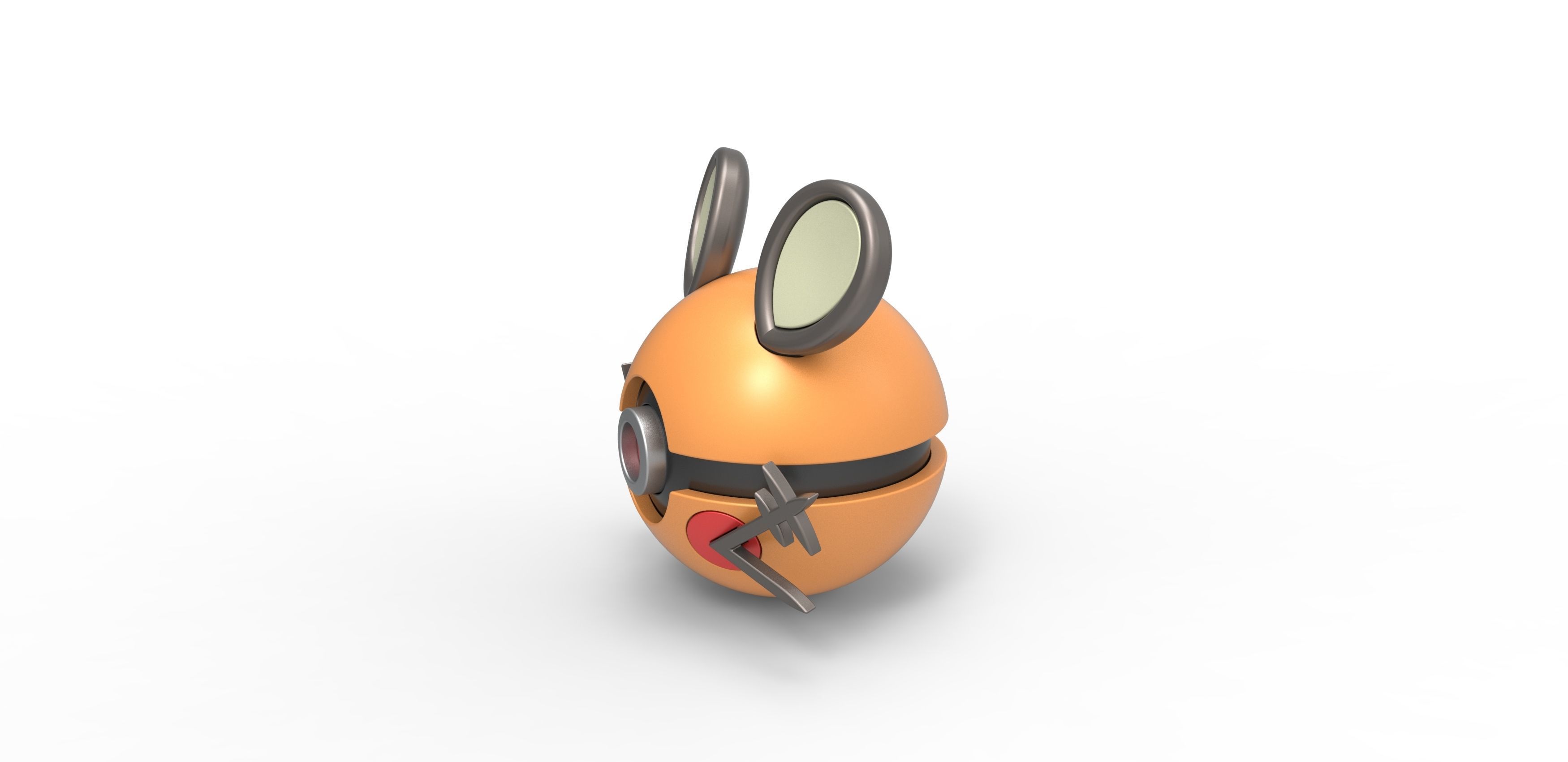 Dedenne orb 3D print model_5