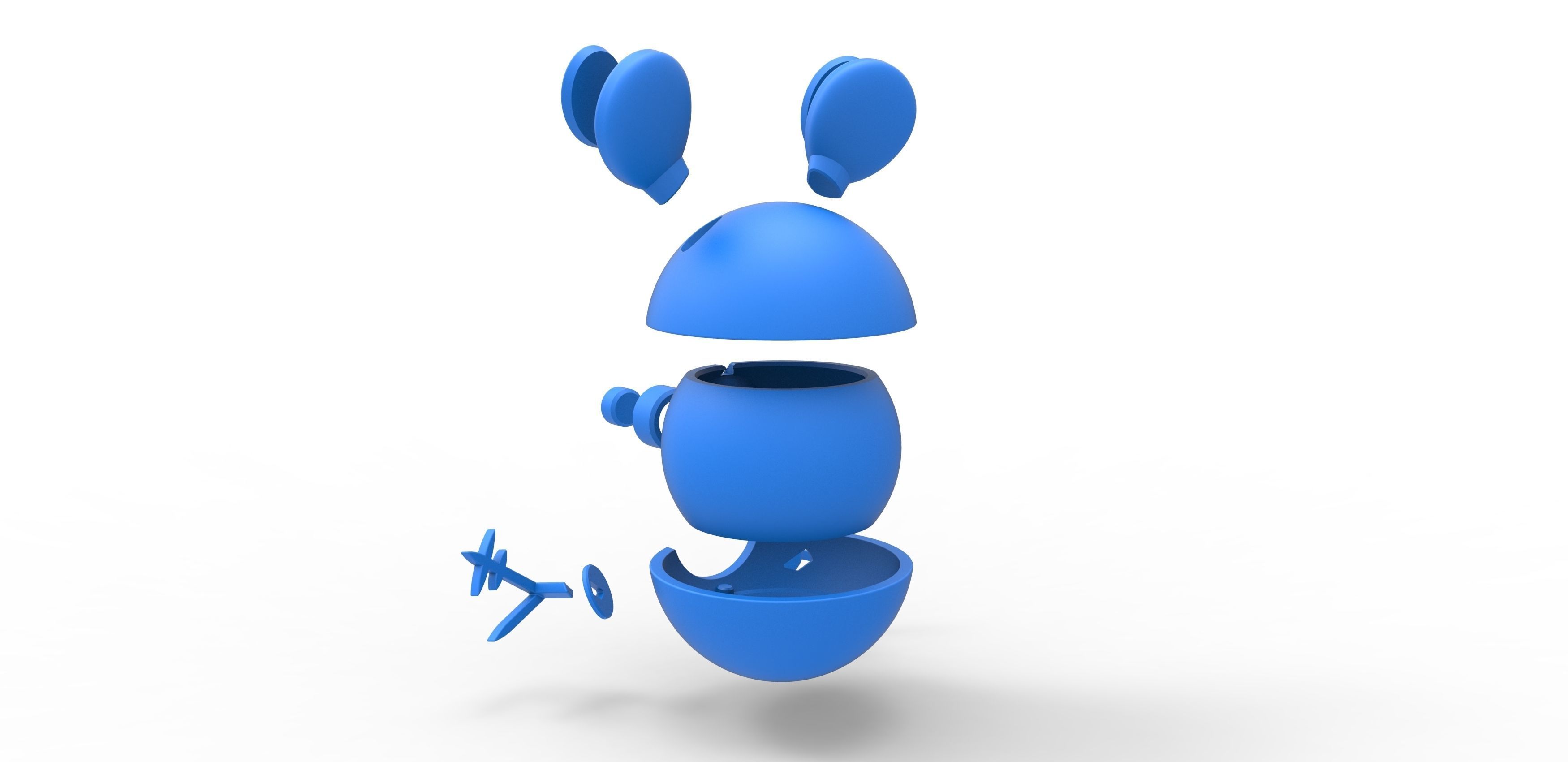 Dedenne orb 3D print model_22