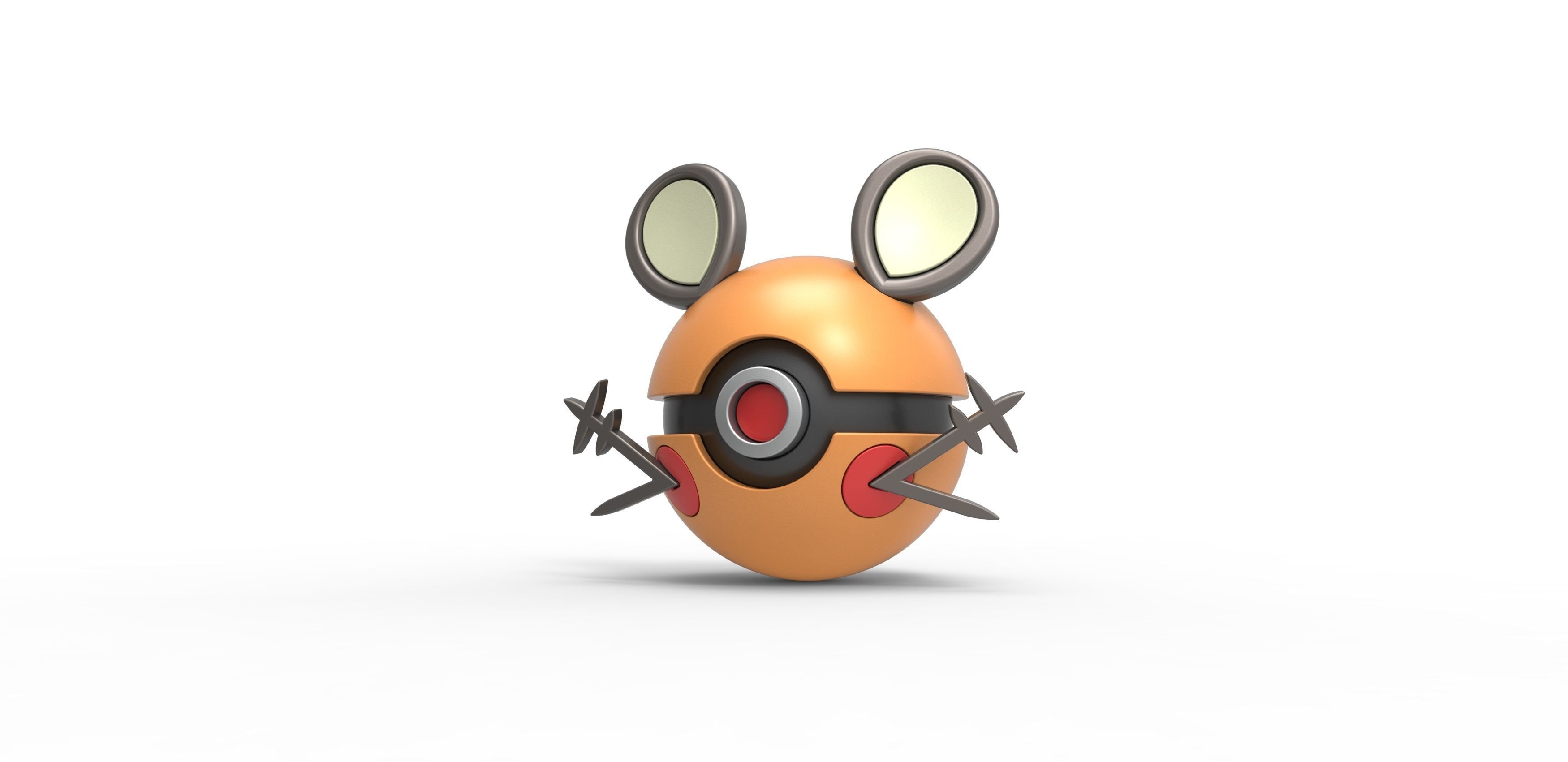 Dedenne orb 3D print model_1