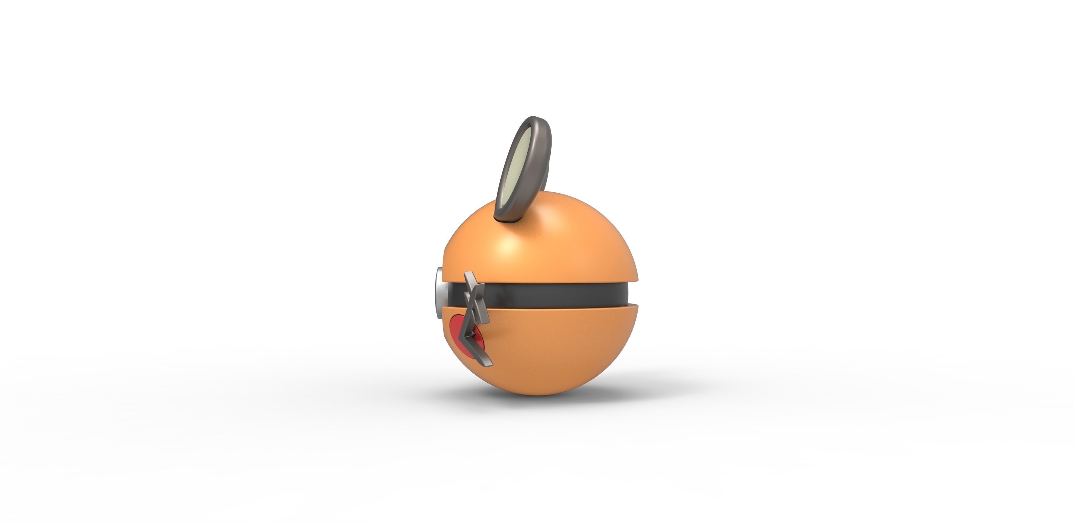 Dedenne orb 3D print model_6