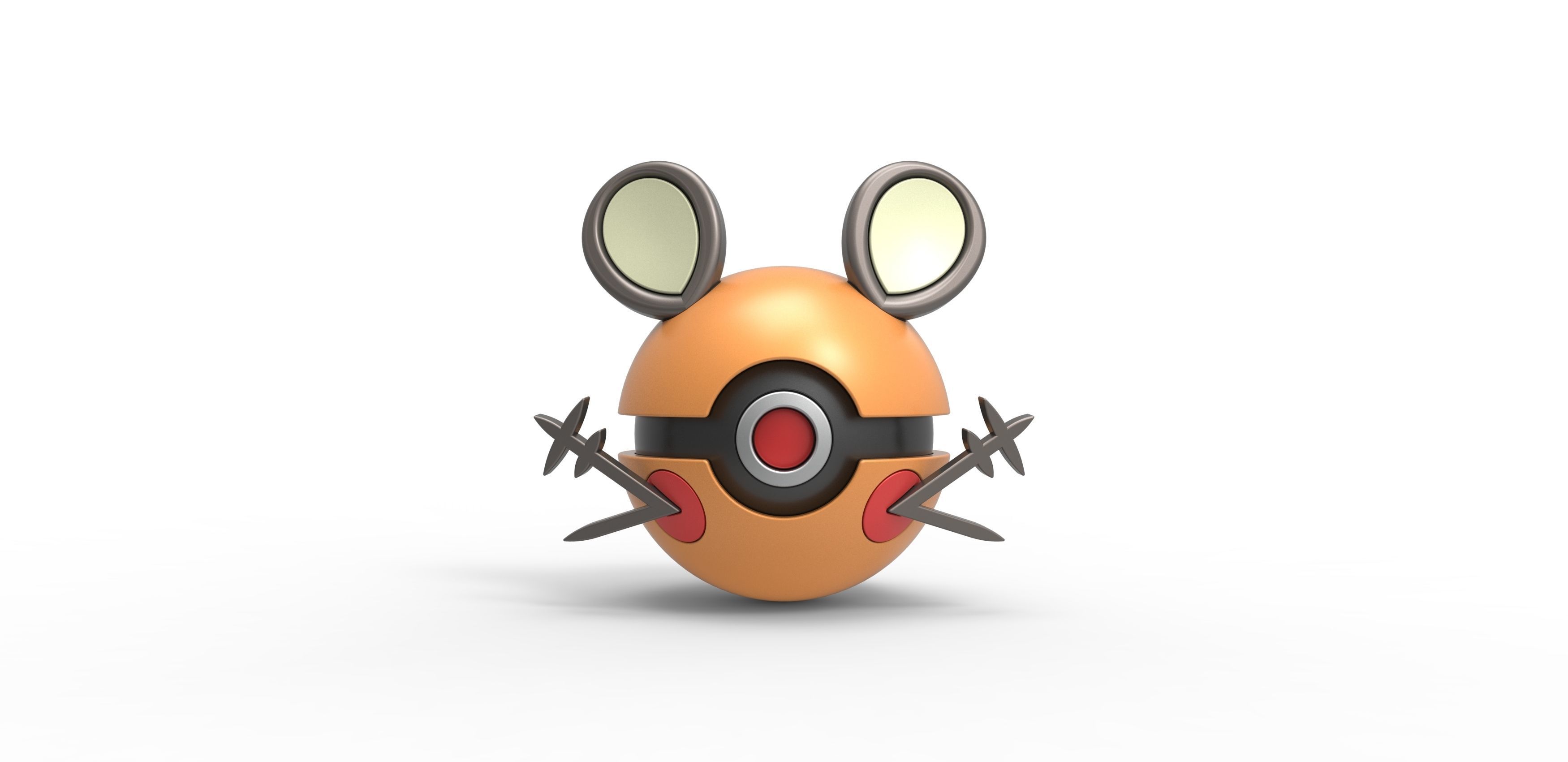 Dedenne orb 3D print model_2