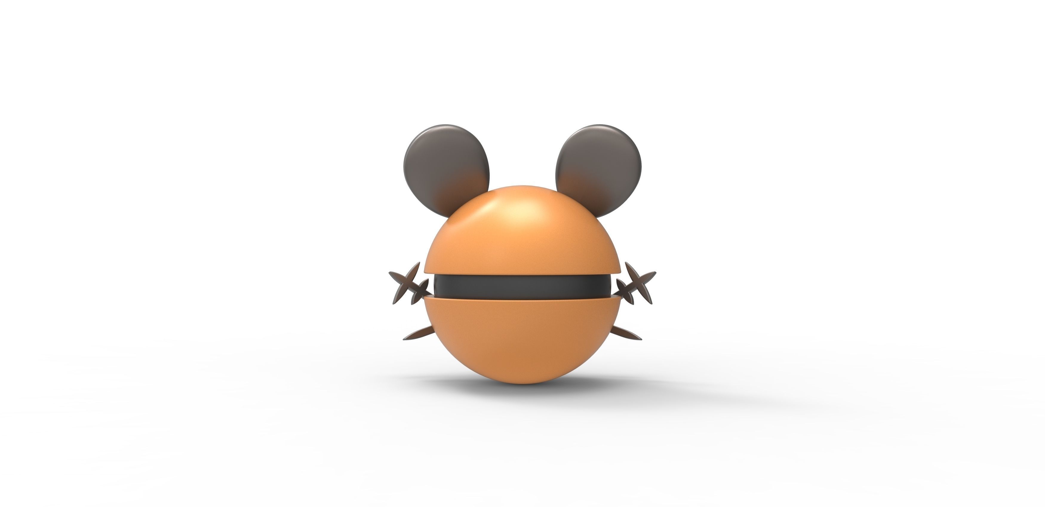Dedenne orb 3D print model_8