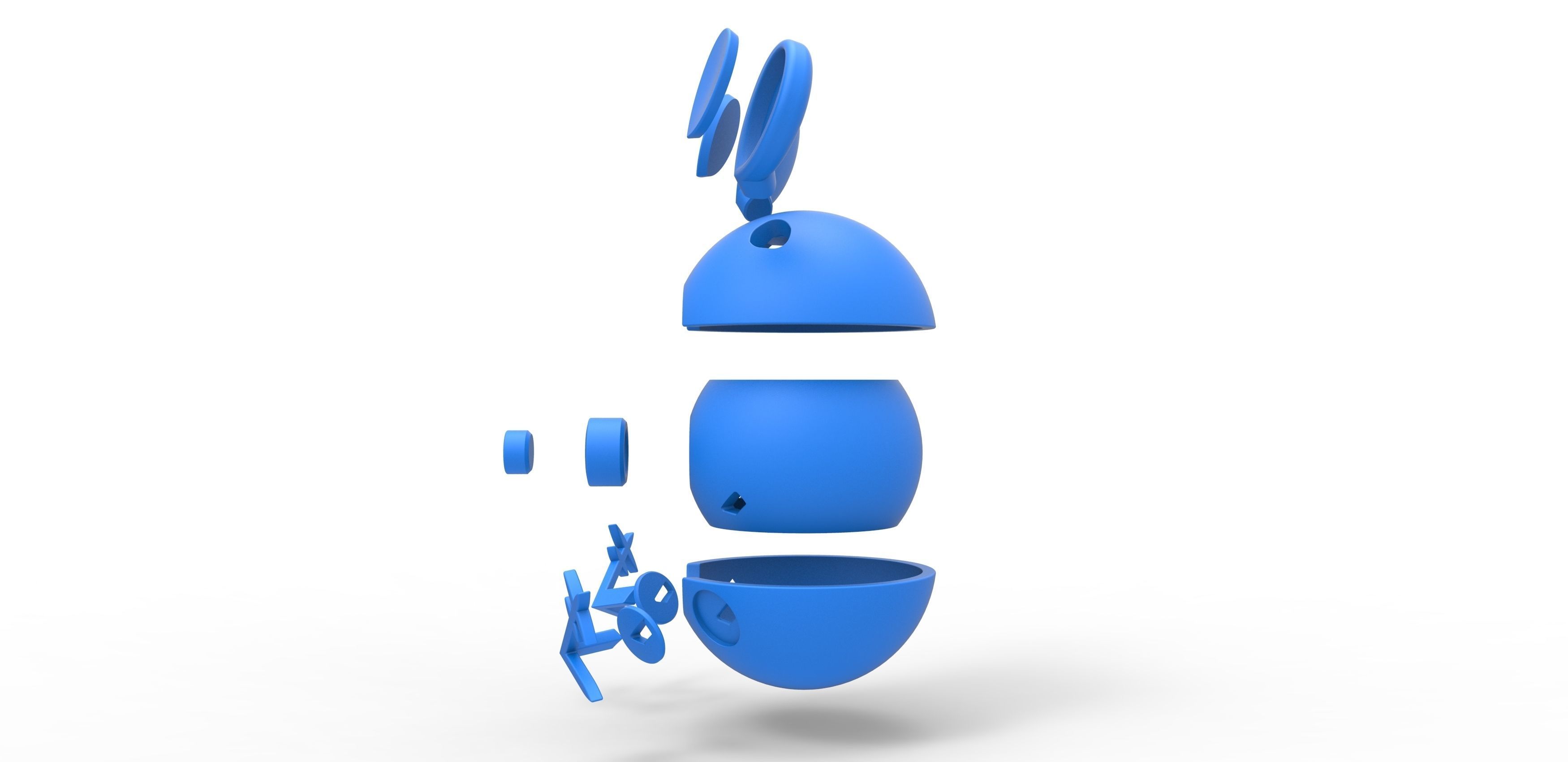 Dedenne orb 3D print model_21