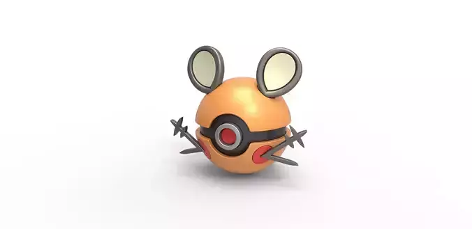 Dedenne orb 3D print model
