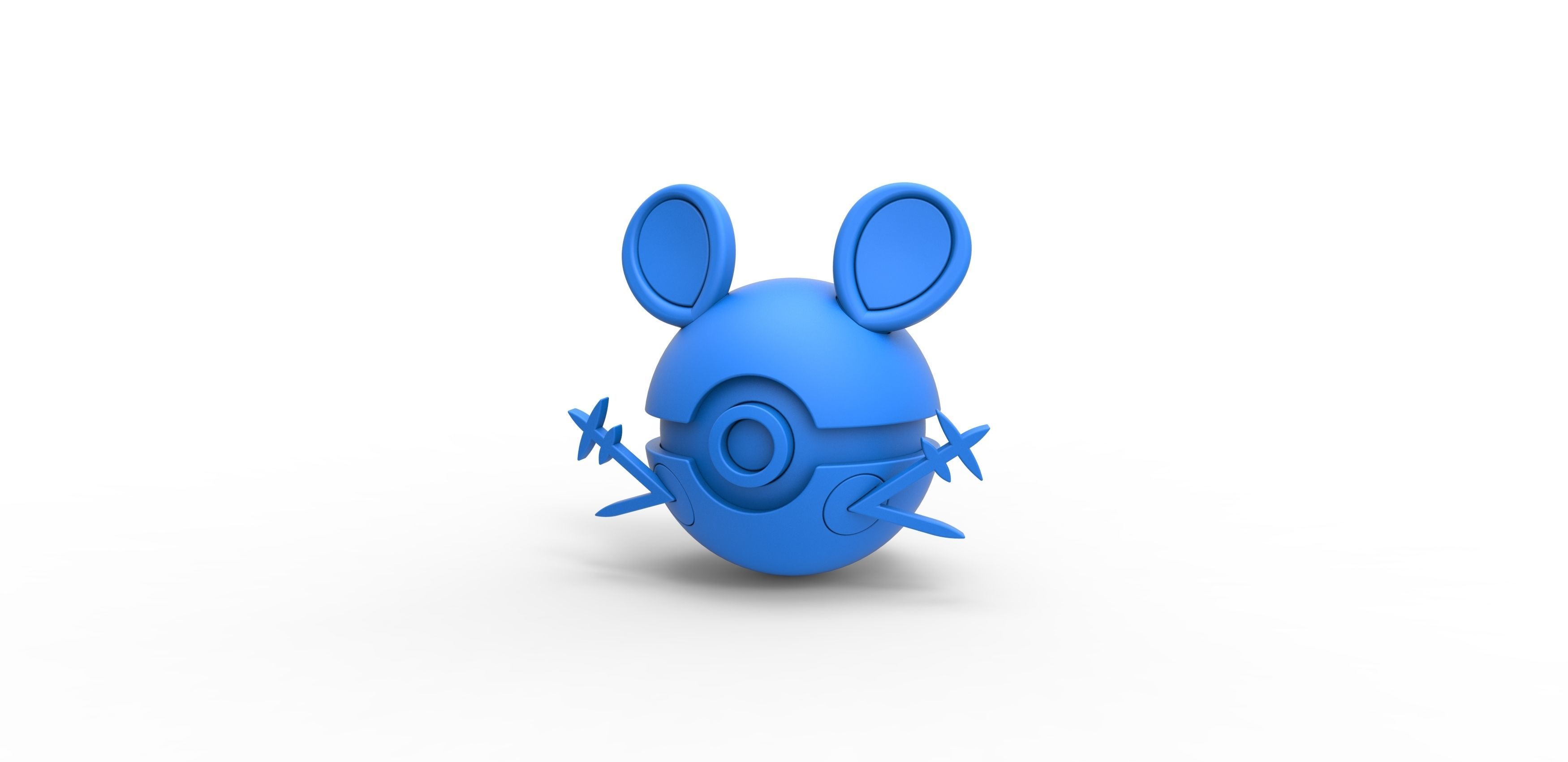 Dedenne orb 3D print model_9
