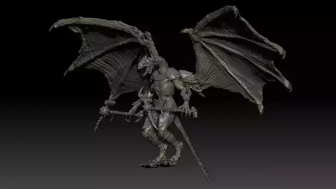 Dragon Warrior High Quality Sculpt