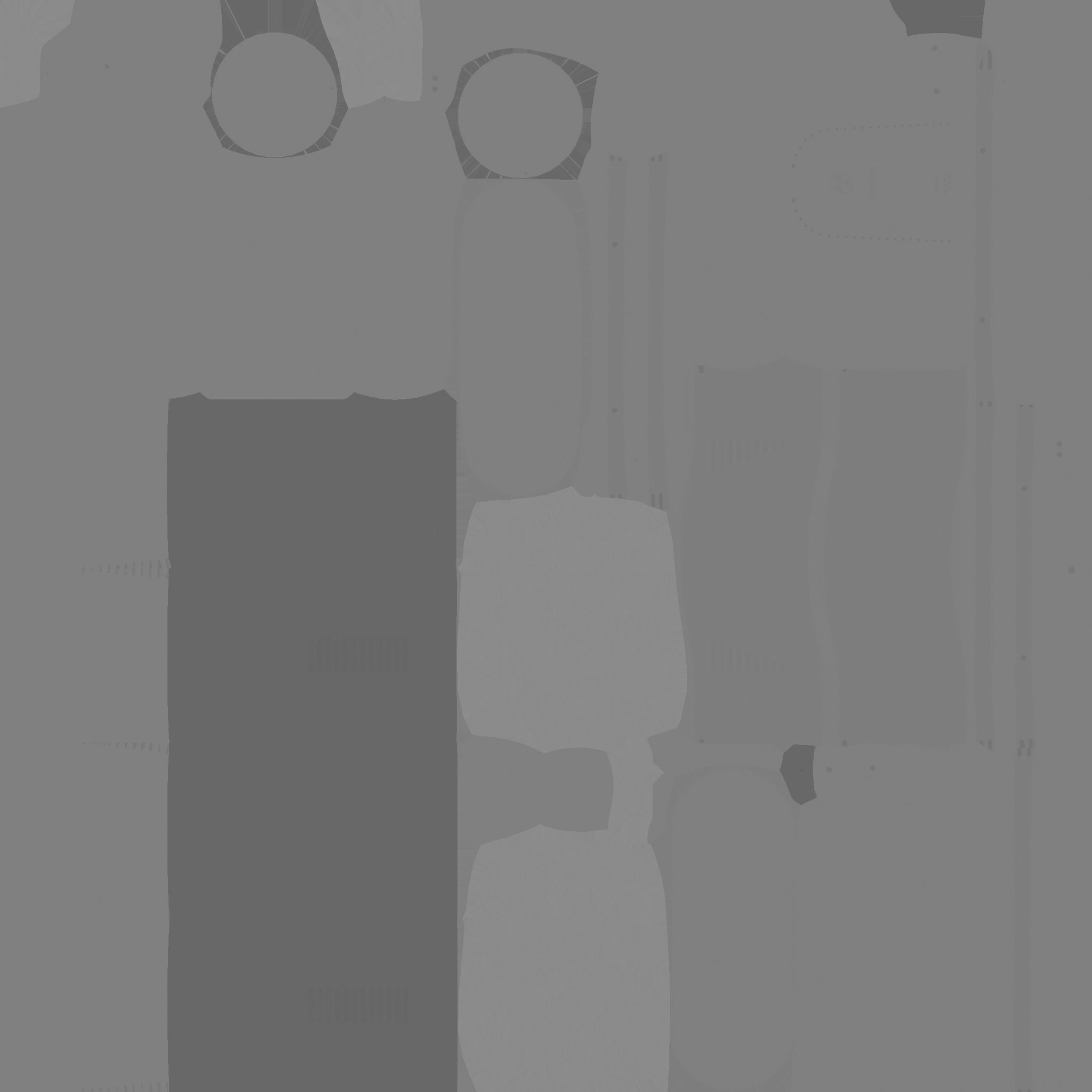 Jetpack E04 Red Black - SciFi Character Design Low-poly 3D model_22