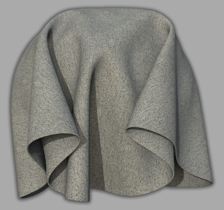 10 Fabric Textures Seamless and Tileable Vol 3 Low-poly 3D model_8