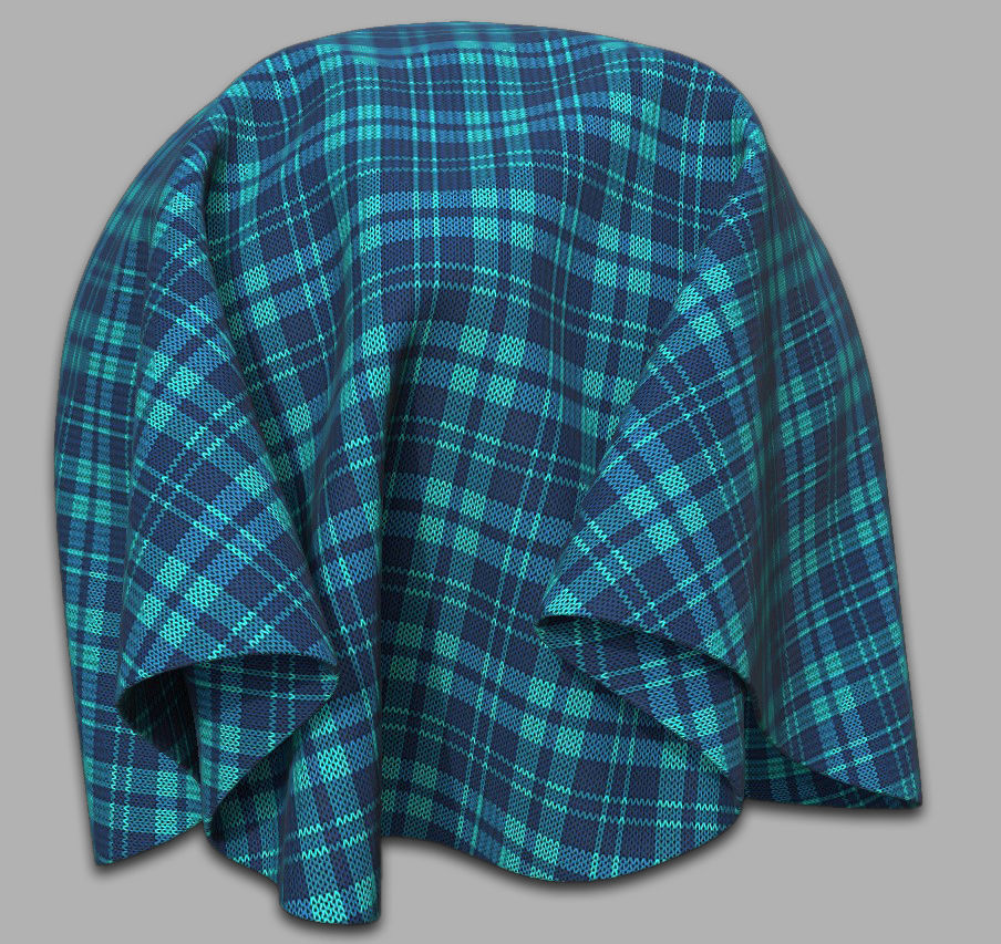 10 Fabric Textures Seamless and Tileable Vol 4 Low-poly 3D model_1