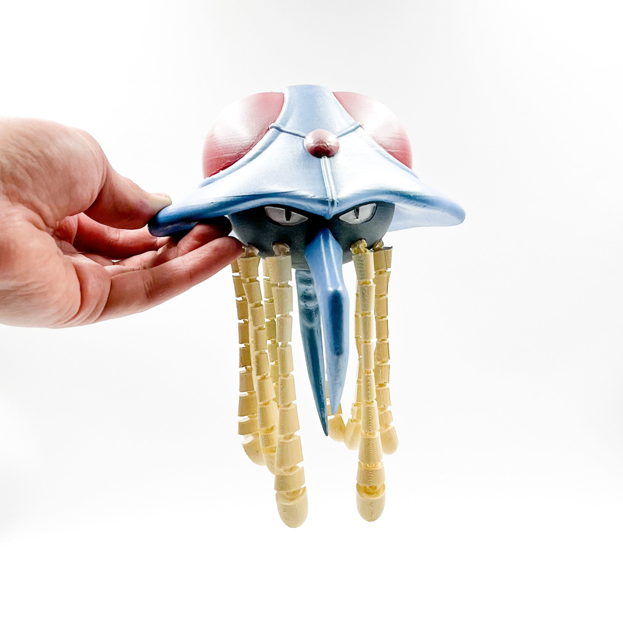 Pokemon Flexi Tentacruel articulated 3D print model_3